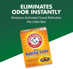 ARM & HAMMER Cat Litter Deodorizer Double Duty, 30 oz, 6 Pack