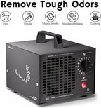Airthereal MA5000 Ozone Generator, High Capacity, 2000 Sq Ft, Black | Ozone Air Ionizer for Rooms, Smoke, Cars, Pets, O3 deodorizer