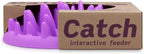 Company of Animals Catch Interactive Cat Slow Feeder | Slow Feeder Cat Bowl, Gobble Stopper, Mental Stimulation Cat Puzzle Game, Suitable for Kittens & Small, Medium & Large Cats