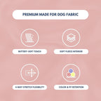 Spark Paws Dog Hoodie – Premium Dog Sweater for Small, Medium, and Large Dogs | Warm Outfits for French Bulldogs, Pitbull, Puppy, Winter Jacket Alternative - Dusty Pink - 2XL
