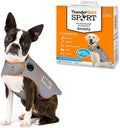 ThunderShirt for Dogs Calming Anxiety Vest, X Small, Platinum Sport | Skin-Friendly Dog Anxiety Shirt, Helps Reduce Stress from Thunder, Fireworks & Travel