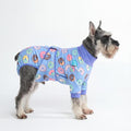 Spark Paws Dog Surgery Recovery Suit – Dog Recovery Suit After Surgery, Anti-Lick Dog Onesie, Abdominal Wound Protector, Soft Cone Alternative for Spay Neuter Male Female Pet Recovery - Donuts - M