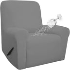Easy-Going 100% Waterproof Recliner Chair Cover，1-Piece Recliner Slipcover | Dual Waterproof Couch Cover for Recliner，Leakproof Furniture Protector for Kids Pets Dog Cat Daily Stain, Light Fray