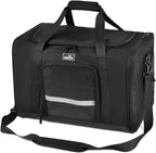 Wakytu Dog Carriers for Small Dogs, Cat Carrier Travel, Expandable, Collapsible, 900D High Density Oxford Cloth, Wear-Resisting, Anti Tearing, Reflective Tape,Safety Lock Zipper | Collapsible, 900D High Density Oxford Cloth, Wear-Resisting, Anti Tearin...