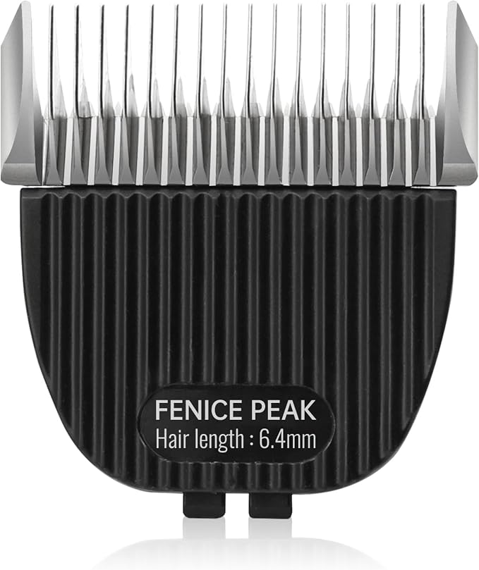5FC Pet Clipper Replacement Blade for P60 & P300, Detachable 440C Stainless Steel Fixed Blade & Titanium-Plated Ceramic Moving Blade, 6.4mm (1/4")