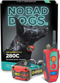 Dogtra E-Collar Tom Davis 280C Boost & Lock, Waterproof, 1/2-Mile Range Dog Training Collar with Remote, Rechargeable, 127 Levels, Vibration, Bungee, No Bad Dogs Trainer for Small, Medium, Large Dogs