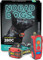 Dogtra E-Collar Tom Davis 280C Boost & Lock, Waterproof, 1/2-Mile Range Dog Training Collar with Remote, Rechargeable, 127 Levels, Vibration, Bungee, No Bad Dogs Trainer for Small, Medium, Large Dogs