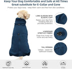 Dog Pajamas for Large Dogs,Extra Large Stretch, Suitable for Adult, Medium-Sized Dogs, Large Pet Jumpsuit Four-Legged Dog Clothes, Pet Clothing. (Blue, 5XL)