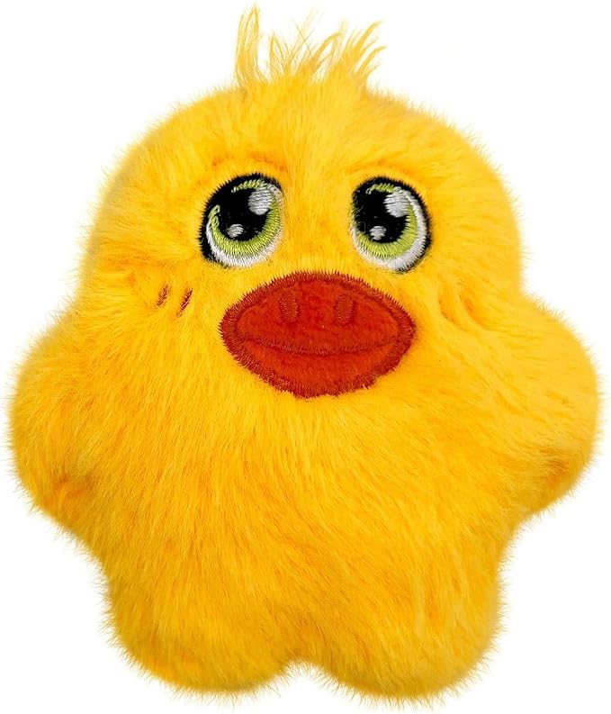 KONG Snuzzles Kiddos Mini Extra Small Dog Toy - Soft Plush Squeaky Toy for Small Dogs & Puppies (Duck/Pig Combo)