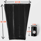 DogBuddy Dog Waste Bags, Dog Poop Bags, Jumbo Size, Extra Large, Extra Thick and Extra Strong, 150 Bags, Refill Bags For Large Pooper Scooper