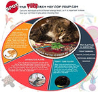 SPOT Fuzzy Mouse Freddie Cat Toy with Catnip – 3.5in Plush Mouse for Cats & Kittens, Crinkle Sound, Great for Batting, Chasing & Interactive Play – Assorted Colors - Image 4