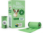 Dog Poop Bags, USDA Certified Biobased Product (42%), Extra Thick & Leak-Proof, Unscented Pet Waste Bags for Dogs & Cats, 120 Count