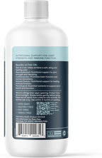 Fera Pets Liquid Fish Oil - Non GMO Omega 3 for Dogs & Cats, 16 oz | Non-GMO Omega 3 Fish Oil for Dogs & Cats with Vitamin E that Supports Joint, Heart, Skin & Coat Health