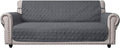 Ameritex Couch Sofa Slipcover 100% Waterproof Nonslip Quilted Furniture Protector Slipcover for Dogs, Children, Pets Sofa Slipcover Machine Washable (Dark Grey, 68")