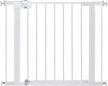 Safety 1st Easy Install Walk Thru Baby Gate for Doorway With Door, Dog Gates, Fits 29"-38", Easy Install 28" Tall, White