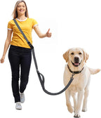 Hands Free Dog Leash,Galaxy Reflective,Crossbody Dog Leash,Black | Galaxy Reflective • Emergency Control Handle • Heavy-Duty Hardware • Multi-Way Wear
