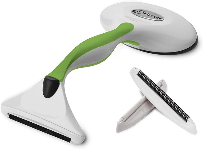 Fabric Shaver & Lint Remover |Battery-Free 4-in-1 Depiller with 3 Fabric-Safe Edges for Clothes & Upholstery (I Dream of Greenie)