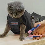 Cinf Cat Restraint Grooming Bag, Anti-Scratch Tool for Nail Trimming | Safe grooming restraint bag controls cat movement for bathing, nail trimming, injections and veterinary examinations