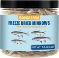 Freeze Dried Minnows, 100% Natural Premium Cat Dog Treat, Freeze Dried Minnows Pet Treats, for Dogs Cats (2.8 OZ)