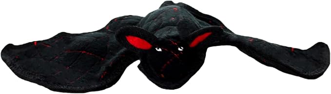TUFFY® 2 Pack Alien and Bat Ultra Durable Plush Dog Toys | Multiple Layers & Reinforced Seams, Washable and Floats, Original Construction