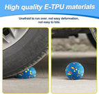 Mankoda Dog Balls, 3" Indestructible Tennis Balls for Aggressive Chewers | Floating Fetch Toys, Durable ETPU Rubber, Bouncing & Lightweight, Interactive Chewing Safe for Medium Large Dogs - 1 Pack