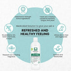 Nootie Itch Relief Shampoo for Dogs and Cats, Relieves Itchy Skin Medicated Pet Shampoo, Sold in Over 10,000 Vet Clinics and Pet Stores Worldwide, 8 oz