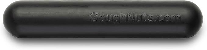 Goughnuts — Dog Toys for Aggressive Chewers | Virtually Indestructible Dog Toy Stick for Small Breeds | Heavy Duty Dog Toy | Black