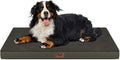 Outdoor Extra Large Dog Bed XXL for Giant Breed Dogs | Egg Crate Orthopedic Foam, Fits 48x30 Crates, TPU Waterproof Layer, Machine Washable 1680D Oxford Cover, Up to 110 lbs