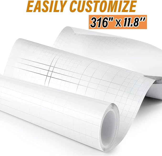 yongjoy Cat Scratch Furniture Protector, 316" x 11.8" Clear Tape | Extra-long roll, 0.12mm thick vinyl, flexible design, customizable size, suitable for large furniture areas