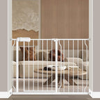 Fairy Baby Fairy Baby Walk Through Baby Gate Auto Close White Child Safety Gates Extension | Child Safety Gates Extension kit to Extends Wide Openings