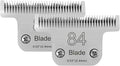 2PCS T84 Blade Dog Grooming Blades Compatible with Andis Dog Clipper | Dog Clipper Blades Compatible with Wahl KM-10 Series Clippers, Oster A5,Size-T-84 3/32-Inch Cut Length