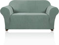 Stretch Loveseat Sofa Cover Slipcover Couch Cover for 2 Cushion Sofa Washable Sofa Cover for Pets Friendly Furniture Protector Covers with Non Slip Bottom(Loveseat, Sage)