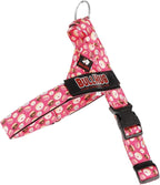 BULLHUG Adjustable Dog Harness– No Pull, No Choke – for English Bulldogs, French Bulldogs, Pugs & Broad-Chested Breeds – Easy, Safe Walks (Donuts, Medium)