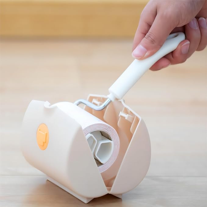 Lint Roller for Pet Hair Extra Sticky Portable Lint Rollers 210 Sheets Value Set 3 Rollers with 1 Handle 1 Cover Strong Adhesive Lint Remover for Clothes Furniture Carpet Dog & Cat Hair