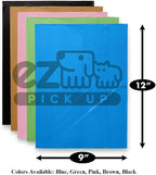 EZ Pick Up 1000 Ct Dog Waste Bags Blue 50 Rolls 1000 Poop Pet Disposal Bag | leak proof, extra large, heavy duty, puppy training, refill bags, 9"x12", poo bag, poopy clean up