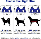 Dog Grooming Hammock Grooming Harness for Small Dogs Pet Grooming Hammock with Nail Clippers/Nail File/Comb Breathable Dog Nail Harness Hanging for Nail Trimming,Ear,Eye Care Home Grooming Set