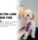 Professional Dog Clippers for Grooming 2 Speed Detachable Blade | Pet Grooming Kit for Thick Curly Matted Coats Low Noise Heavy Duty Cordless Dog Hair Trimmer for Animal Pet Horse