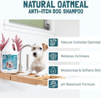 Bio-Groom Oatmeal Dog Shampoo - for Allergies and Itching, Cruelty-Free, Dog Bathing Supplies, Puppy Shampoo for Sensitive Skin, Made in USA, Anti-Itch Dog Products - 5 Gallons | Cruelty-Free, Dog Bathing Supplies, Puppy Shampoo for Sensitive Skin, Mad...