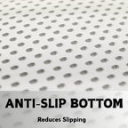 Honeycomb Double Layer Cat Litter Mat, Gray, 36 x 24 Inch, 1 Pack | Soft EVA Material, Non-Slip Backing, Urine & Water Resistant, Scatter Control, Washable & Durable, Ideal for Indoor Cats