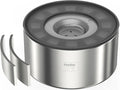 1Gallon No Spill Water Bowl for Dogs, Double-Wall Stainless Steel with Splash-Proof Paws Lid and Floating Disk, Non-Slip Base, Easy to Clean Slow Water Feeder for Large Medium Dogs