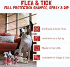 Bio-Groom Flea & Tick Dog Shampoo, Protein-Lanolin Shampoo, 5 Gallons | Flea and Tick Prevention Treatment for Dogs & Cats, Cruelty-Free, Made in USA, Natural Repellent