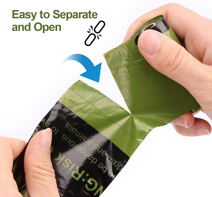 Ownpets Ultra Thick Lavender-Scented Dog Waste Bags, Leak-proof Large Pet Poop Bags for Dogs, 150 Count | Large 0.7lb capacity for big dogs, Extra strong HDPE material, Fits all dispenser, Odor maskings