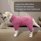 Dog Pajamas for Large Dogs,Extra Large Stretch, Suitable for Adult, Medium-Sized Dogs, Large Pet Jumpsuit Four-Legged Dog Clothes, Pet Clothing. (Red Color, 4XL)