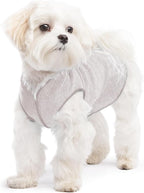 Goldpaw Dog Sun Shirt with UV Protection - Lightweight, Cooling Sun Protection Clothing for Dogs - Reduce Heat Absorption - Pet Clothes Made in the USA - Machine Washable - Size 8 - Pebble Grey
