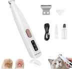 Pet Micro Precision Trimmer, 0.71-Inch Blade, Cordless Paw Clipper | 50dB Quiet Rechargeable Cat Shaver with a 90-Minute Runtime for Dog and Cat Hair Around Paws, Eyes, Ears, Face and Rump Areas