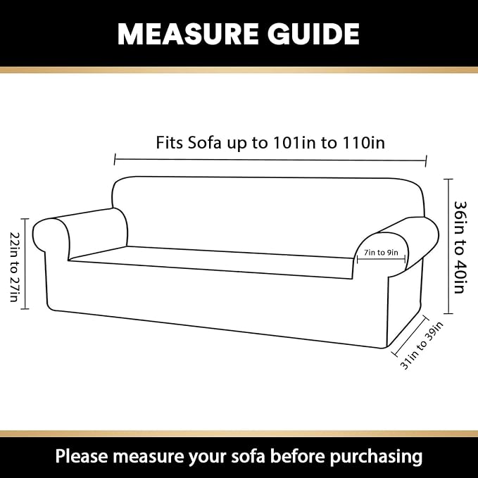 Couch Covers for 3 Cushion Couch Sofa Pet Friendly Extra Large Couch Cover for Oversized Sofa Washable Furniture Protector Fitted Sofa Slipcovers Stay in Place(XL Sofa, Loden Frost)