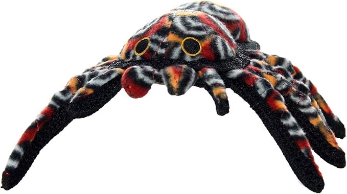 TUFFY® : 2 Pack Tarantula Dog Toy: Ultra Durable Plush Toy with Multiple Layers & Reinforced Seams, Washable and Floats, Original Construction