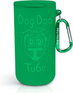Dog Doo Tube Filled Dog Waste Bag Holders - Reusable Dog Poop Bag Tubes Designed to Keep in Odors and Germs