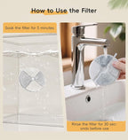 6 Pack Filters Replacement Filter for FS30 Cat Fountain, 6 Layer Filter | Suitable for FS30, Replace every 1-2 weeks, Fresher Water