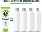 Doggy Style 2-in-1 Dog Shampoo & Conditioner, 60% Less Water, 4X More Product per Bottle, Tear-Free, Concentrated Paste Formula, Plant-Based, Hypoallergenic, Sulfate-Free, for All Breeds and Dogs